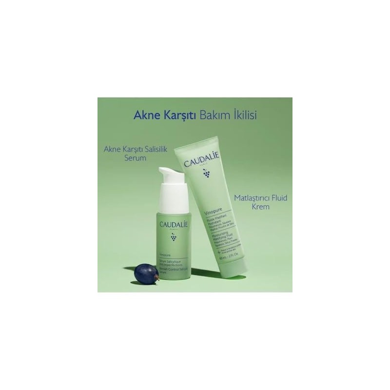 Caudalie Vinopure Fluido Matificante Hidratante - 60 mL