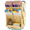 DF DARFOO Bamboo Desk Organizer Storage Accessories - Ultra-large 13