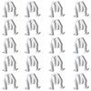 20pcs Gusset Wave Rivet Clips Rivets Garnish Clips Trim Clips