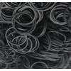 Unbranded 50 PCS SMALL BLACK RUBBER BANDS