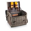 Kabrio Wine & Cheese Picnic Basket, (Anthology Collection - Gray