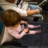 Toddler Airplane Seat Extender, Portable Airplane Footrest for Kids, Plane