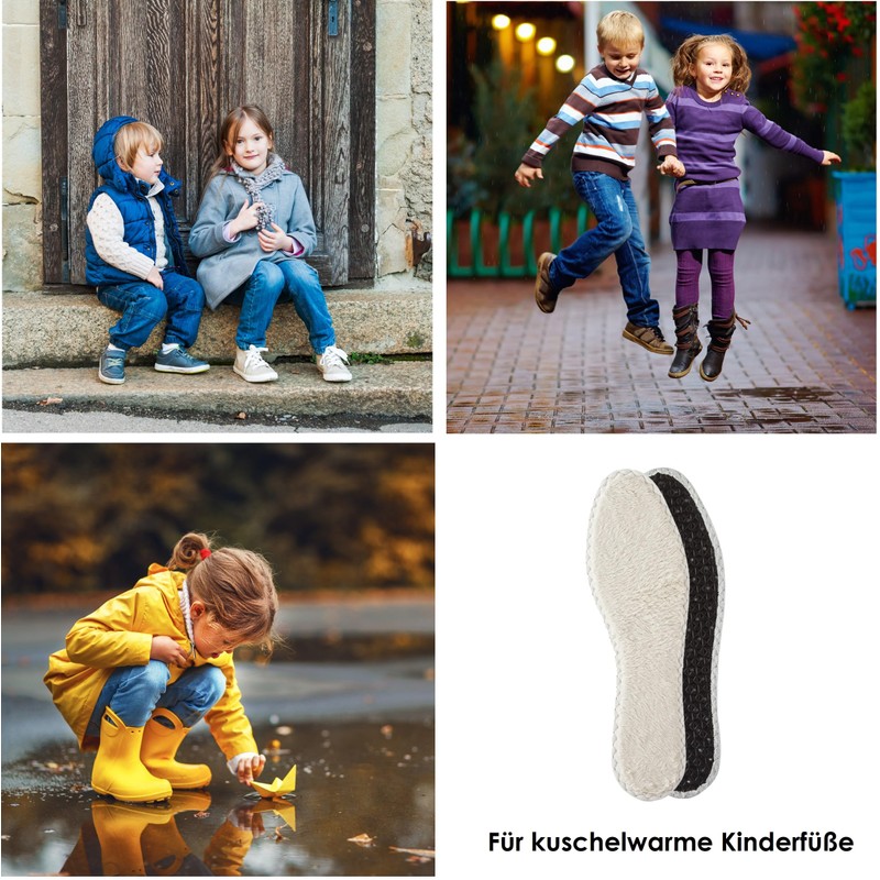 BERGAL Thermo Tec Kinder Comfort Insole, Beige, 29 EU