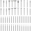 52 PCS Diamond Grinding Bits, Polishing Drill Bit Set, Compatible