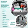 outtip Baby Diaper Bag Backpack,With Detachable Portable Changing Pad, 15