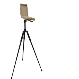 YISHAN 6.3''W*10.2''L Lightweight Easel with Drawer and Palette, Adjustable Sketch Box, Pochade Box with Travel Tripod. Multi-functional Outdoor Sketching for Artist, Adult, Beginner
