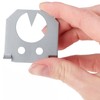 com-four® 6 x Locking Plates for Vole Pliers Trap -