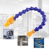 1/4" Thread Flexible Water Oil Coolant Pipe Hose, 12pcs Round