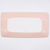 Hasamiyaki 19233 Hafuri Rectangular Plate, Plum, Peach