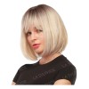 Jorla Pelucas Mujer Rubio Natural Cosplay Corta Bob Elegante