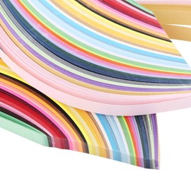 Quilling Paper Multi Color Strips Paper Strip 3Mm Width Colors for 720 Pcs 540Mm Length 540Mm Long Multicolor Multi Colored Quilling Strips (3mm)