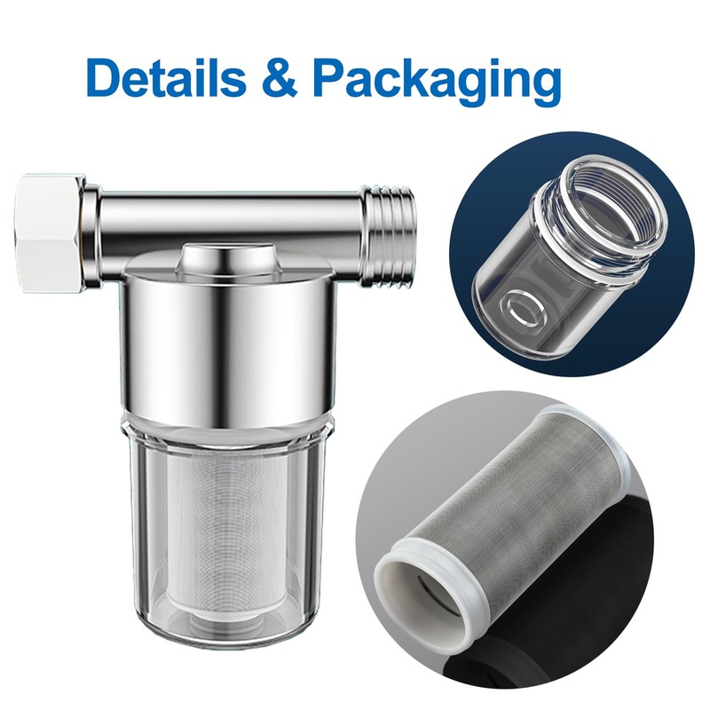 JDBlissful Water Filter Shower, Tap Washing Machine, Backwash Filter Water