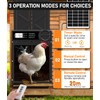 Large Size Automatic Chicken Coop Door Solar Powered - Timer/Manual
