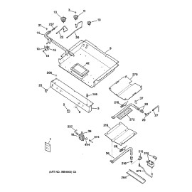 For GE pk of 32 WB2K101 Range Burner Grate Rubber Feet Kit,Replacemen