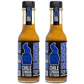 Salsaracha Hot Sauce – 2-Pack Latin-Style Sriracha with Tomato, Garlic & Scotch Bonnet – Medium Heat Artisan Chili Sauce from Honduras