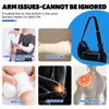 Powerful Arm Sling Shoulder Immobilizer, Breathable Rotator Cuff Support Brace,
