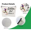 JFEHBFL 4 Pieces Sport Makeup Bags Soccer Accessories for Girls