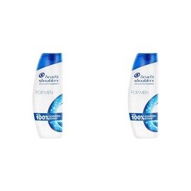 Head & Shoulders Head & Shoulders For Men Anti-Schuppen Shampoo, Bis Zu 100% Schuppenschutz, 500ML (Packung mit 2)