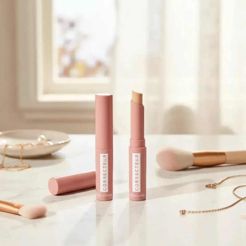 Corrector En Barra Para Ojos Sensibles Yves Rocher Tono Rose