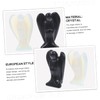 LABRIMP Crystal Angel Figurines Set of 2 Statue Angel Statue