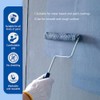 10Pcs 6 Inch Paint Rollers, Microfiber Paint Roller Covers with