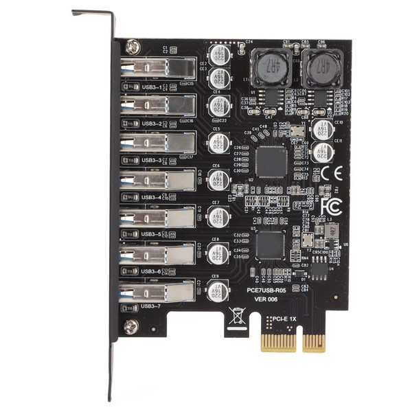 Vikye 7 Port PCIE Expansion Card with USB 3.2 GEN1
