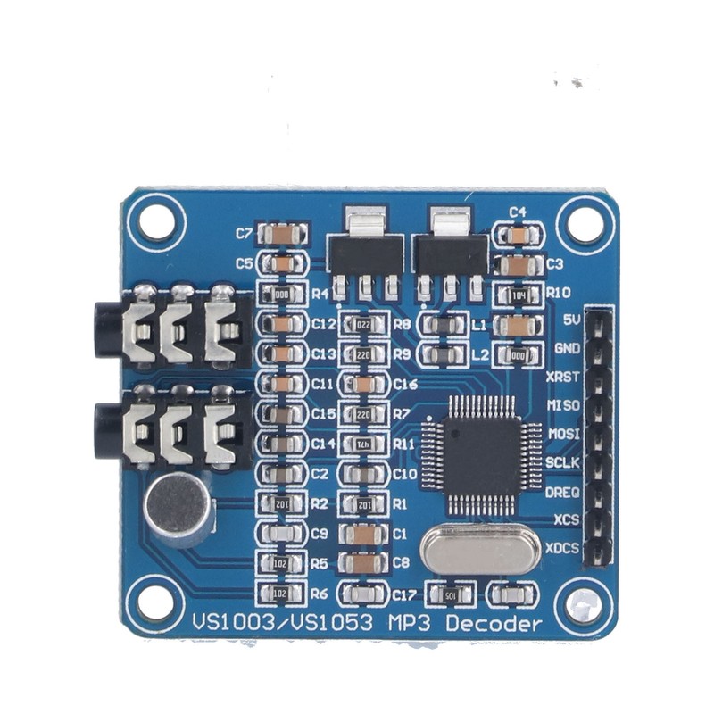 MP3 Decoder Module Decoding Board STM32 Microcontroller Development Accessory VS1003B