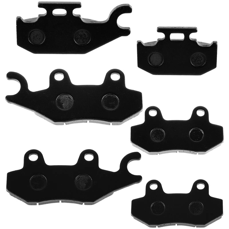Caltric Front Rear Brake Pads for Yamaha Raptor 700 700R