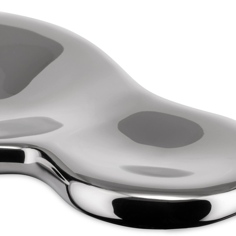 Alessi T-1000 - Design Spoon Holder, 18/10 Stainless Steel, Silver