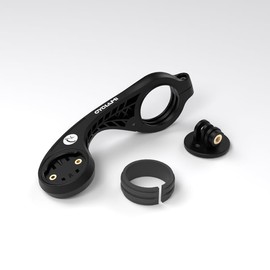 Out Front Mount Compatible with Garmin Edge Bike Computer, XOSS, iGPSPORT - Cycling Handlebar 1.25''/ 31.8mm (CYCLAMI)