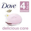 Jabón Dove Delicious Care Leche Coco Jazmín