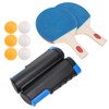 Portable Sport Automatic Ping Pong Bats Racket Telescopic Net Frame