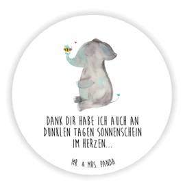 Mr. & Mrs. Panda Round Magnet Elephant Bee Gift Souvenir Magnet Good Mood Notice Board Magnet Whiteboard Magnet Fridge Magnet Funny