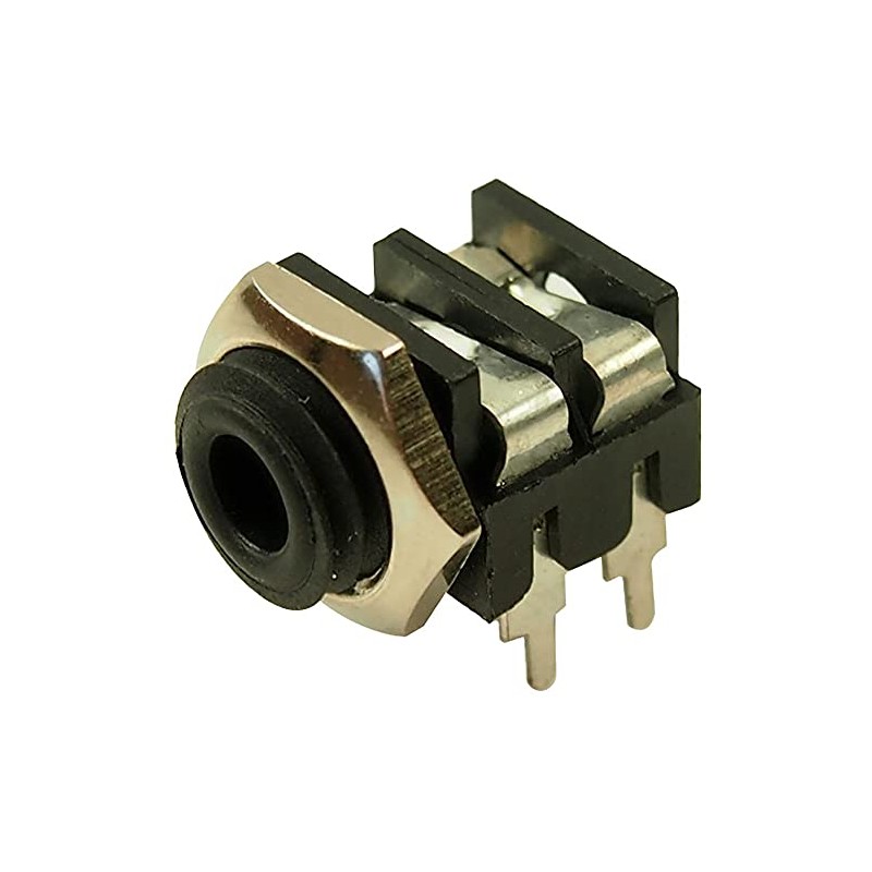 3.5mm Female Mono PCB Telephone Audio Video Connectors 1 Piece