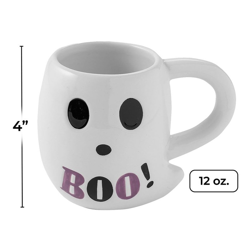 Ghost Mugs - Home Decor - 4 Pieces