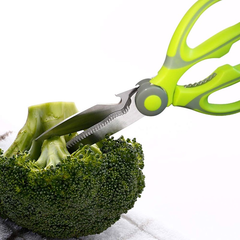 Kitchen Shears, Acelone Premium Heavy Duty Shears Ultra Sharp Stainless