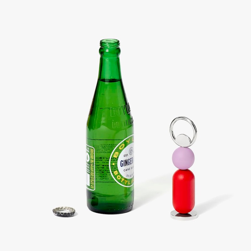 Areaware Abaco Bottle Opener (Purple and Red)