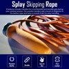 Splay Leather Skipping Rope-9 Foot- Leather Boxing Speed Jump Rope