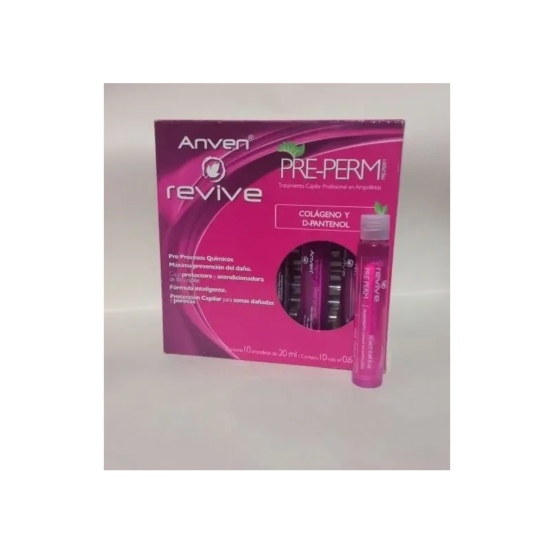 Revive Ampolleta Pre-perm Estuche C/10 Ampolletas De 20ml