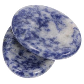 FOMIYES Mini Worry Stone Anxiety Relief Natural Massage Stone for Pressure Relief