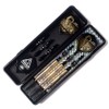 CUESOUL 22 grams Black Scorpion Steel Tip Darts Set with