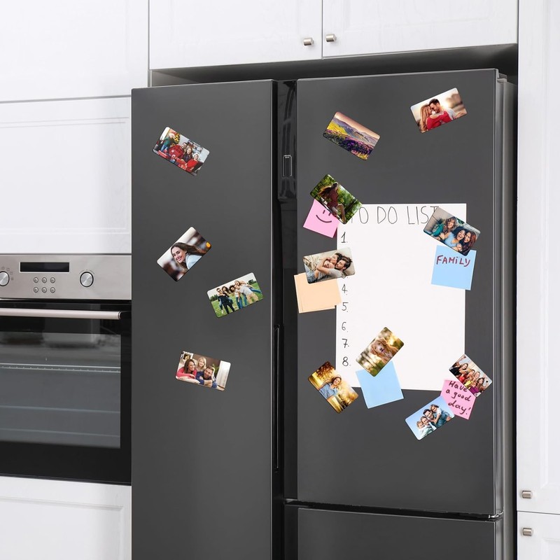 Sublimation Magnet Blanks,16 Pcs Sublimation Blank Refrigerator Magnets Sublimation Refrigerator