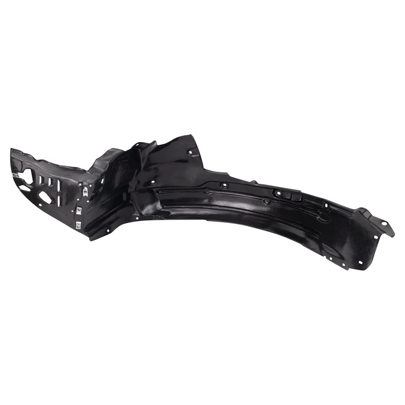 TRQ Front Right Inner Fender Liner Black Passenger Side Compatible