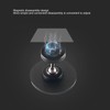 Coffee Maker Magnetic Mirror with 360° Rotating Base Aluminum Alloy