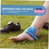 IWOWHERO Adjustable Ice Pack Forehead Wrap Reusable Gel Ice Pack