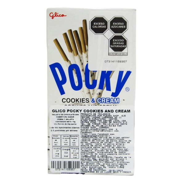 Glico Pocky Cookies and Cream 70 gr