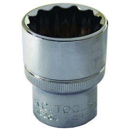 KC-Tools Double Hex Socket KC-Tools 1/2 Inch Drive Double Hex Socket, 30 mm Size