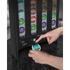LifeMoreasy K Cup Holder Creative Coffee Pods Storage Stand Vending-Style