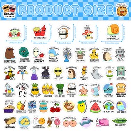 Punny Teacher Stickers for Kids Students Glow in The Dark, Funny Motivational Reward Prizes for Classroom School, Positive Incentives Encouragement Decals Home Supplies (60 PCS)