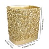 Hymmah Bathroom Trash Can 1.8 Gallon(7 Liter) Small Kitchen Garbage